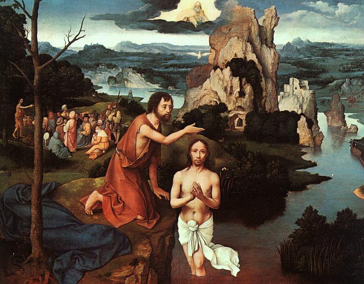 Joachim Patenier The Baptism of Christ 2